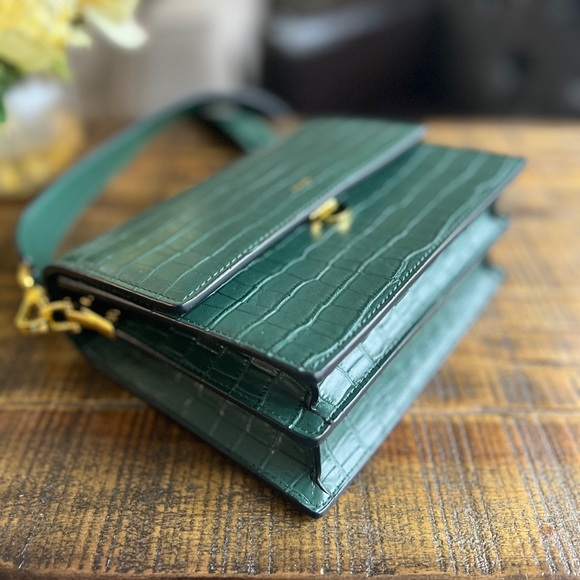 JW Pei Mini Flap Cross Embossed Shoulder Bag - Picture 7 of 9